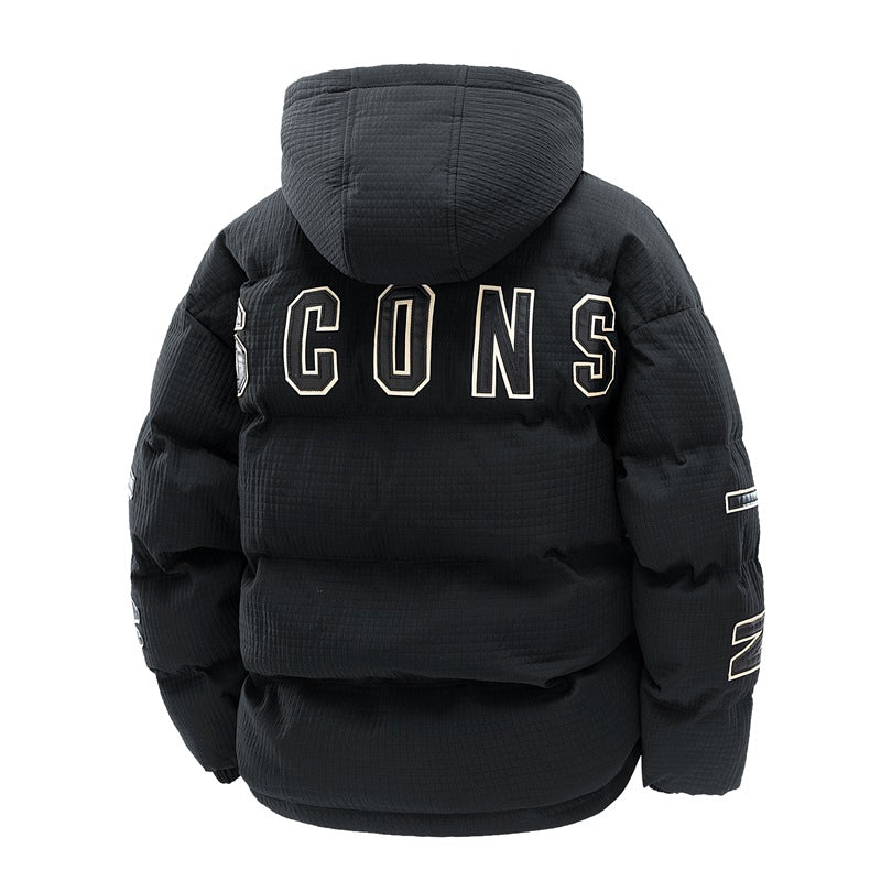 Manteau d'Hiver Chaud à Capuche