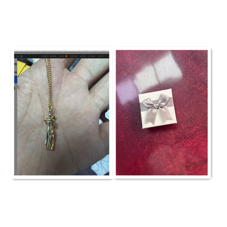 Collier Amour Étreinte
