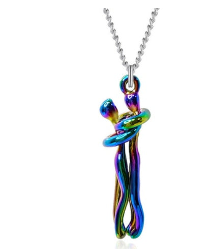 Collier Amour Étreinte
