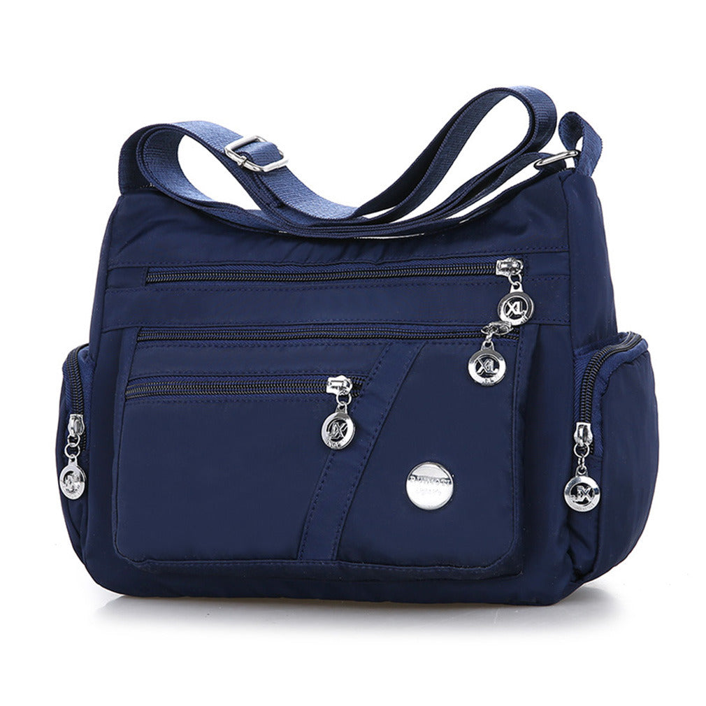 Nylon Multi-Compartment Casual One-Shoulder Messenger Bag - Les Petits Explorateur 