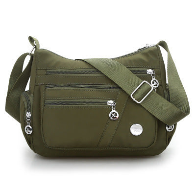 Nylon Multi-Compartment Casual One-Shoulder Messenger Bag - Les Petits Explorateur 