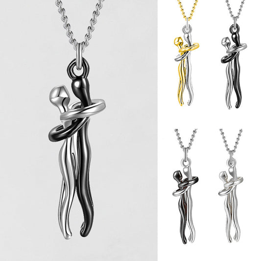 Collier Amour Étreinte