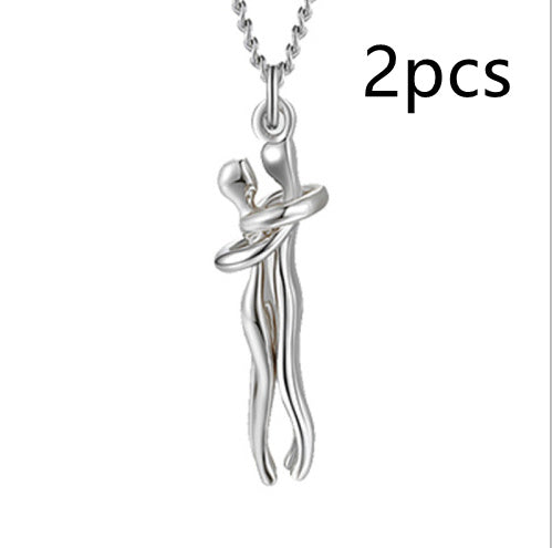 Collier Amour Étreinte