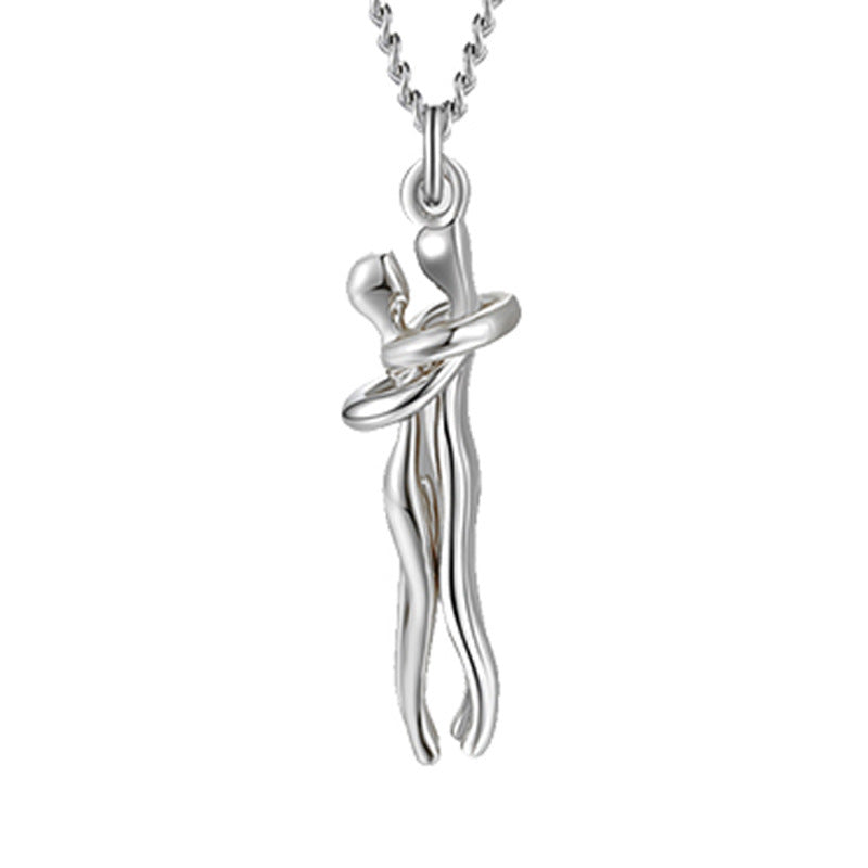 Collier Amour Étreinte