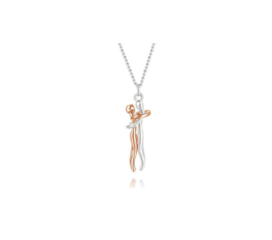 Collier Amour Étreinte