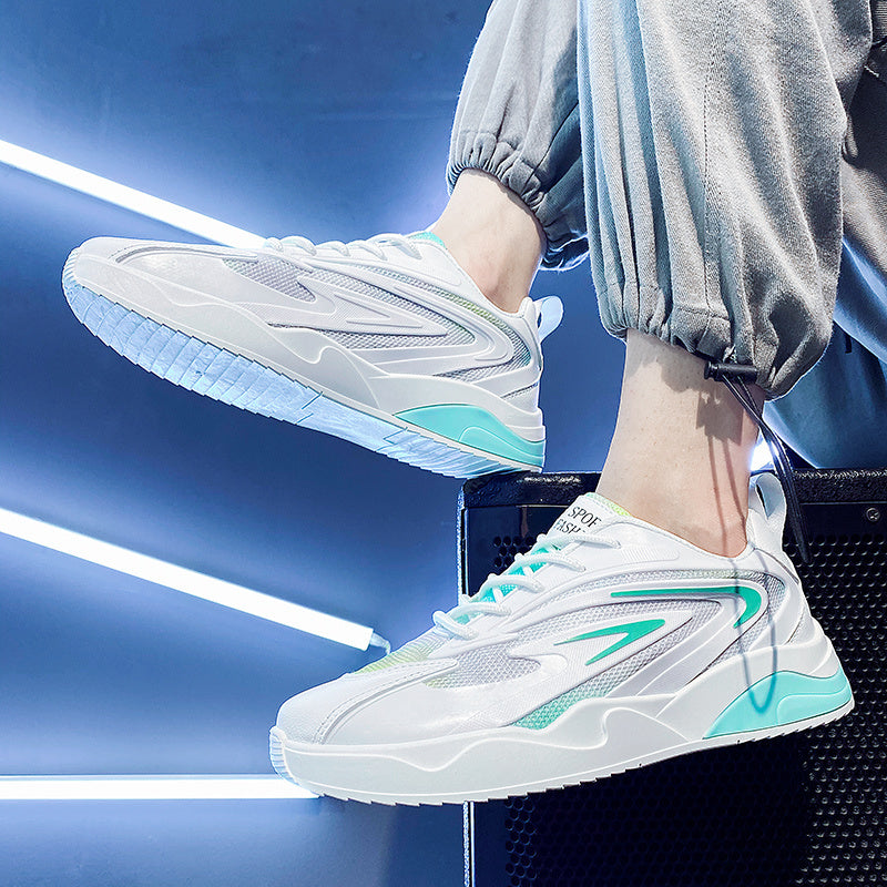 Baskets d'Été Blanches en Maille Respirante - Chaussures de Sport Légères - Les Petits Explorateur 