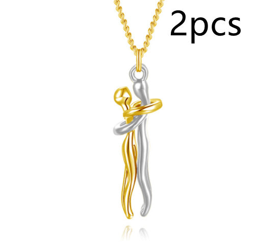 Collier Amour Étreinte