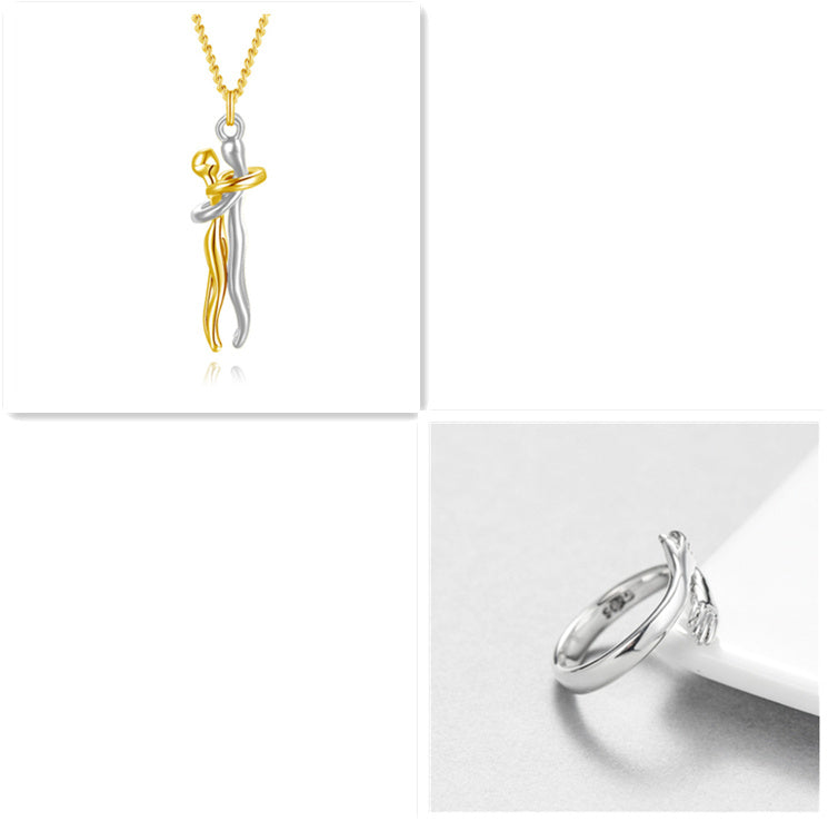 Collier Amour Étreinte