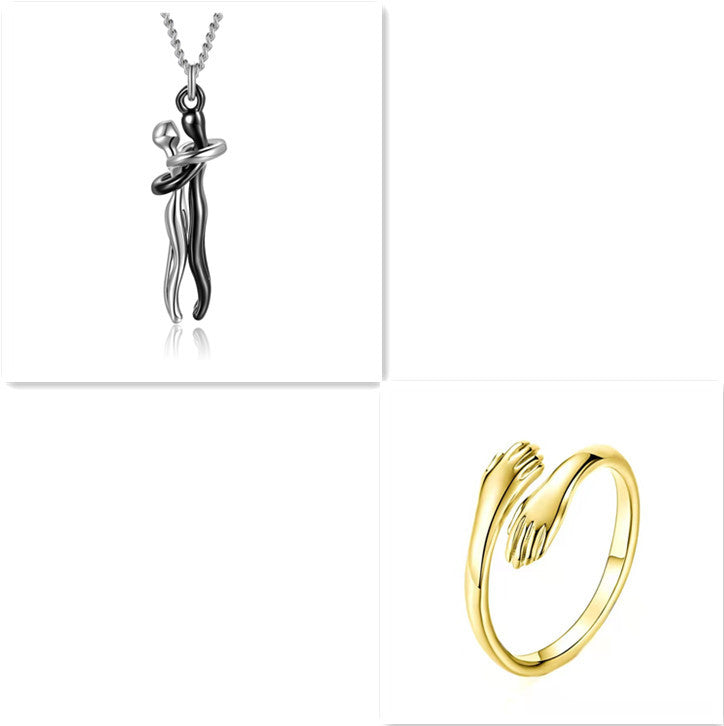 Collier Amour Étreinte
