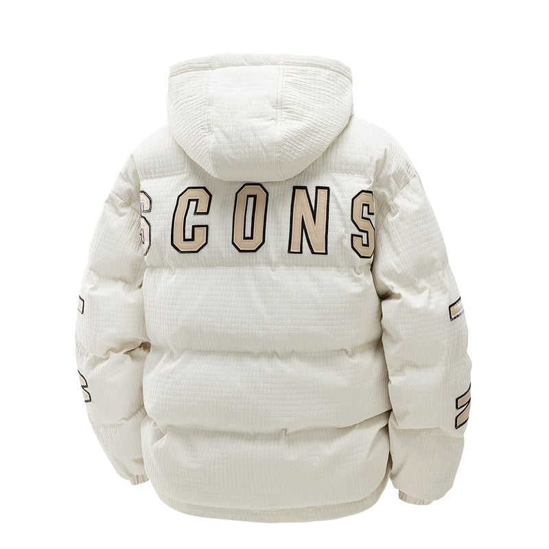 Manteau d'Hiver Chaud à Capuche