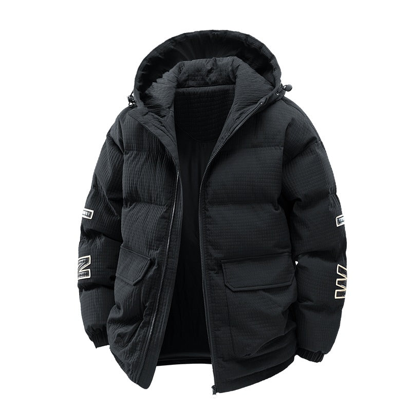 Manteau d'Hiver Chaud à Capuche
