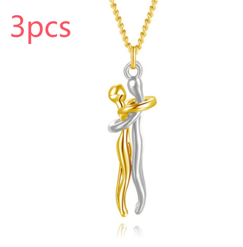Collier Amour Étreinte