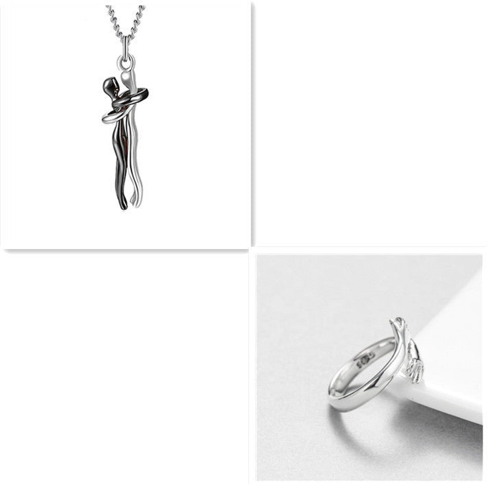 Collier Amour Étreinte