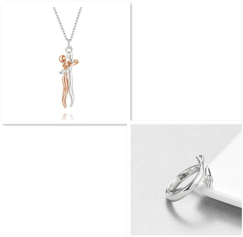 Collier Amour Étreinte