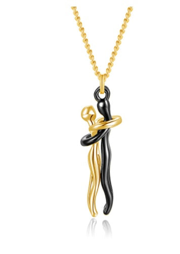Collier Amour Étreinte